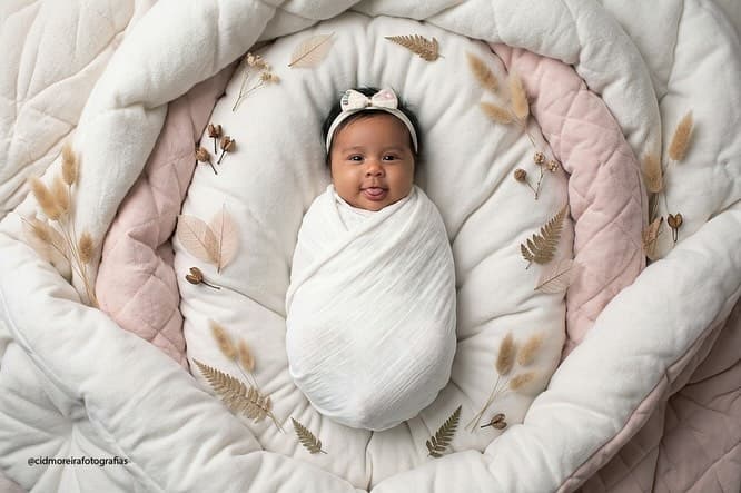 Foto do ensaio com tema de melancia